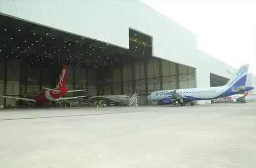Aircraft maintenance workshop image