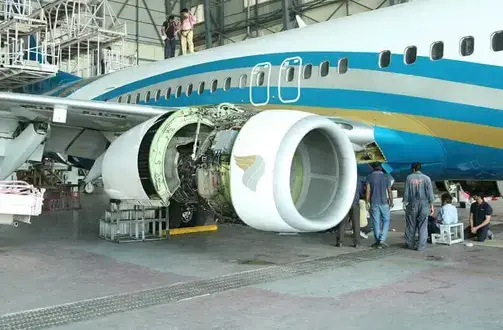 Aircraft maintenance facility image